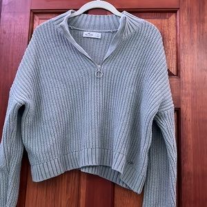 Hollister cropped sweater